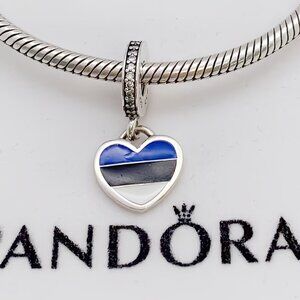 Pandora Estonia Flag Exclusive Charm Pendant